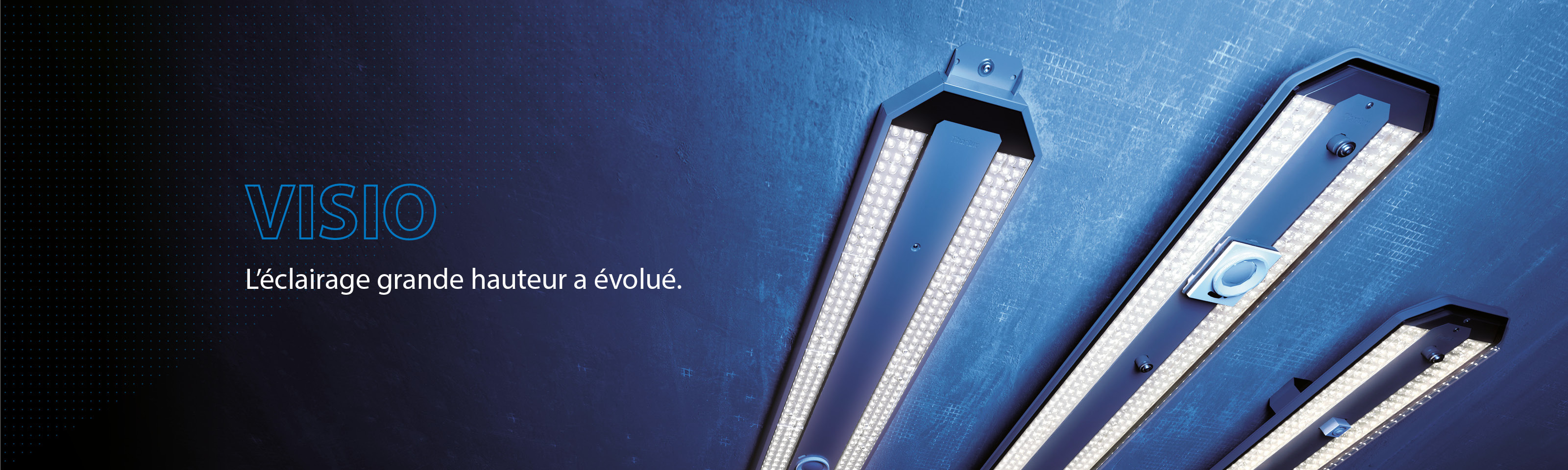 Visio - Luminaires LED à performance exceptionnelle et à installation rapide