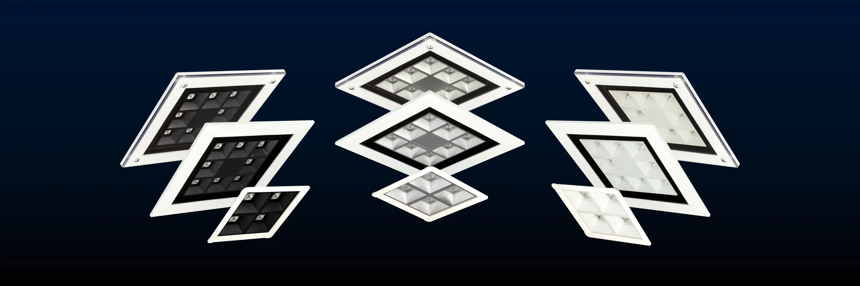 Tetra et Tetra Mini – des spots encastrés carrés, élégants et modernes