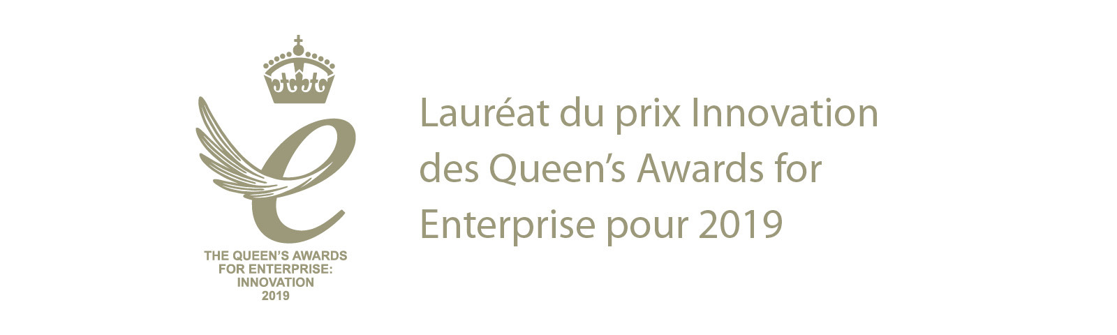 Lauréat des Queen's Awards pour l'année 2019