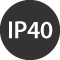 Protection entrée IP40